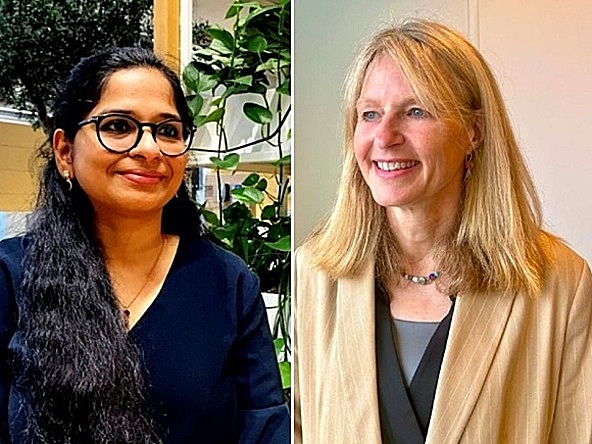 Pavi Chandrasekaran and Joyce Pakkert 